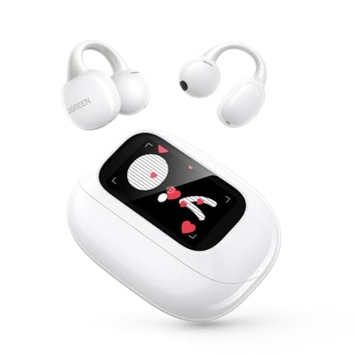UGREEN 55137 EchoBuds Magic Active Noise Cancelling Earbuds with Smart Touchscreen 2