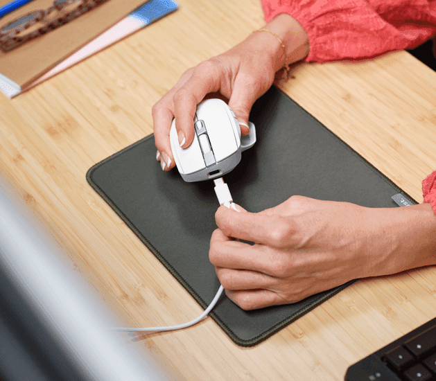 Trust Ozaa+ Multi-Connect Wireless Mouse White 24935 10