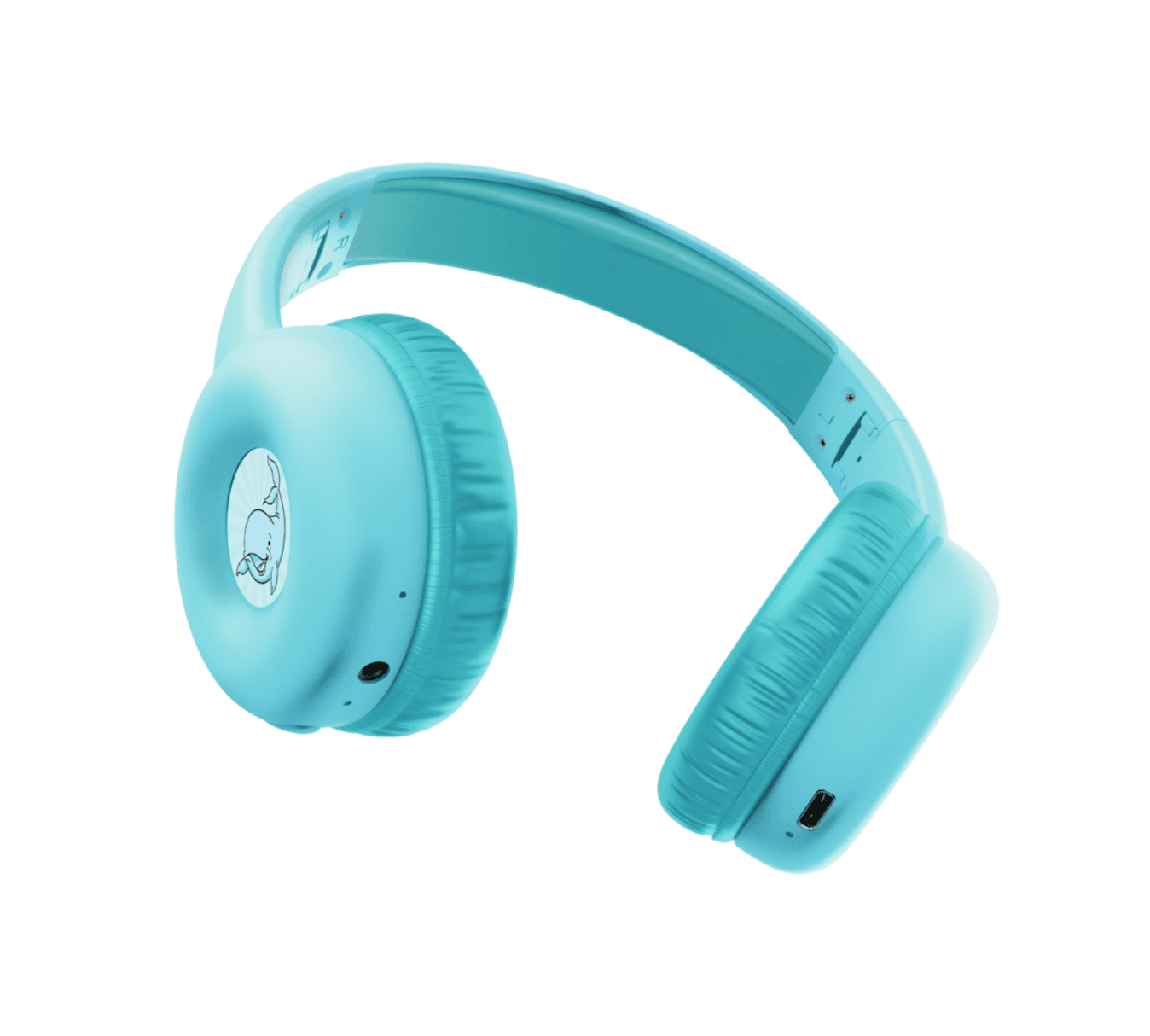 Trust Nouna Wireless Kids Headphones Blue 25275 5