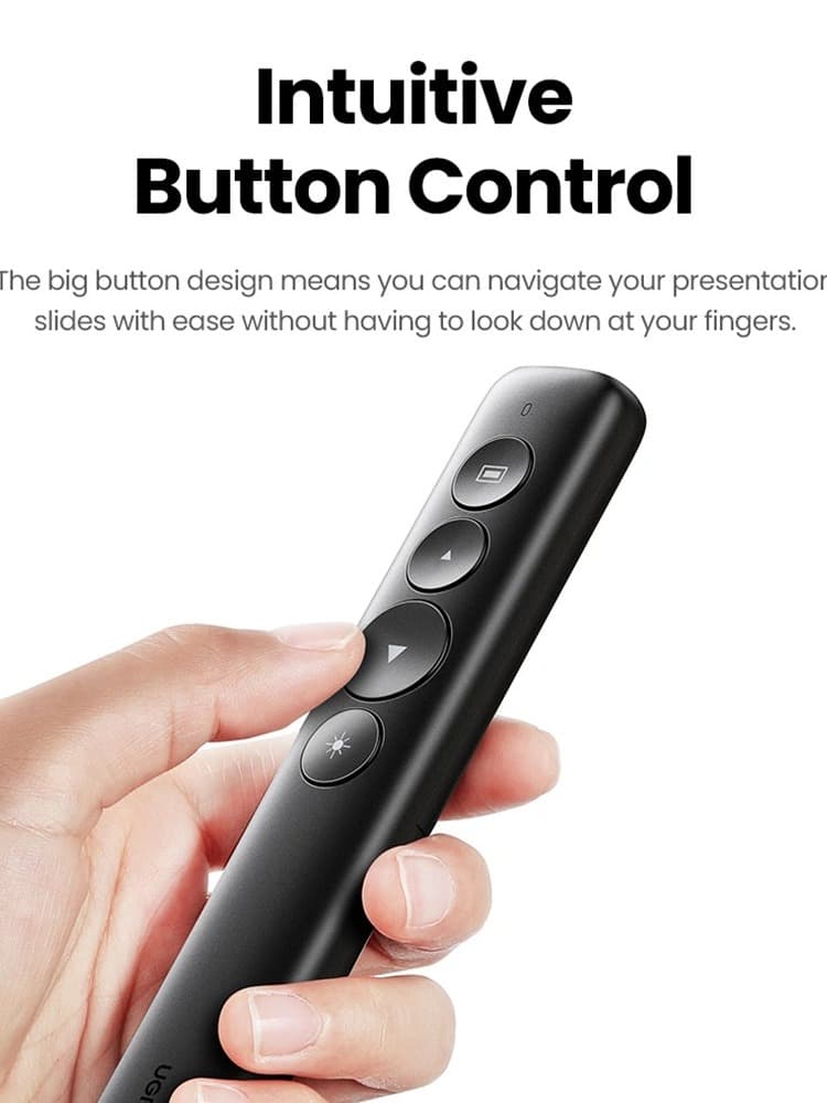 UGREEN 50654 100m Distance Wireless Presenter 4