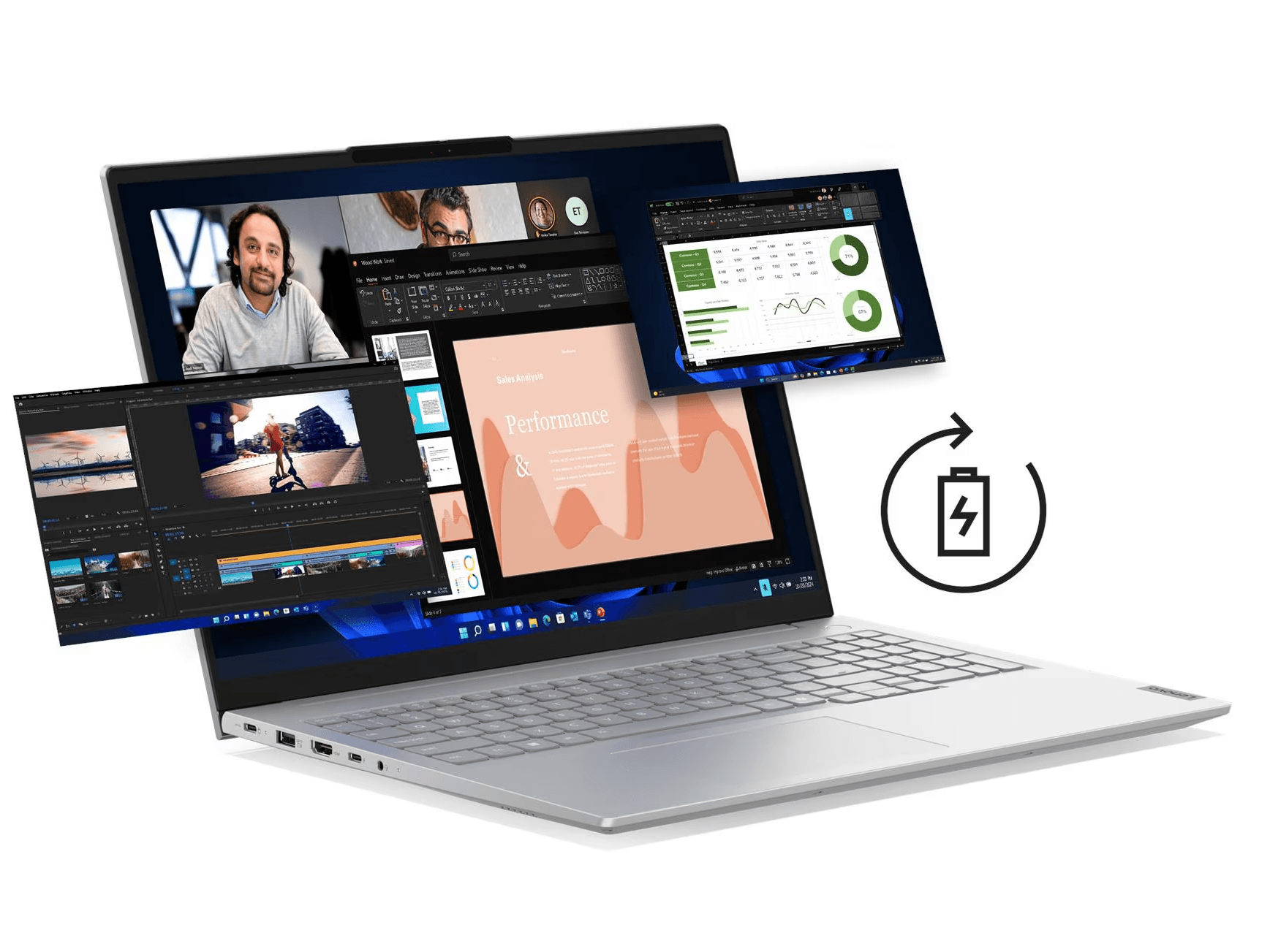 Lenovo ThinkBook 16 Gen 8 IAL |21SK00JUGP| Intel Core Ultra 9 185H 16GB RAM 512GB SSD 16" WUXGA IPS MS Windows 11 17