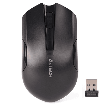 A4tech G3-200N Black 2.4G Wireless Optical Mouse