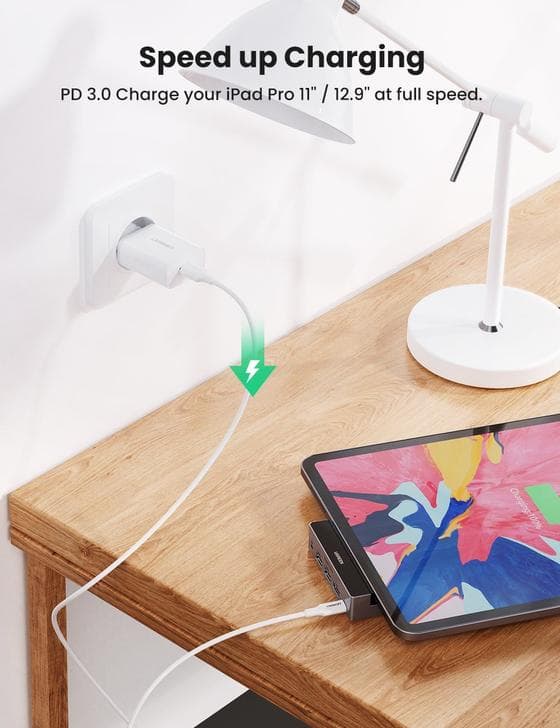 UGREEN 70688 USB-C Multifunction Adapter for iPad Pro 4