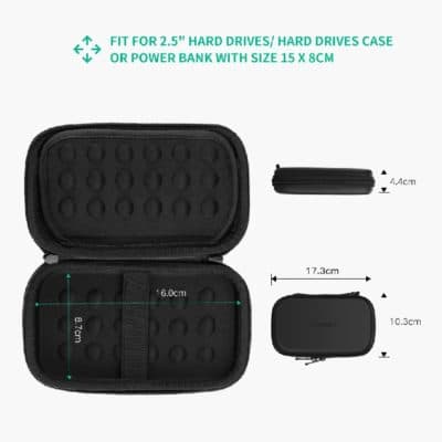 حافظة هاردسك UGREEN 50274 Hard disk storage Bag Large Size 5