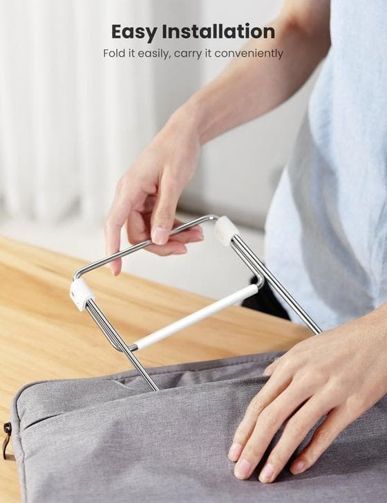 حامل كمبيوتر محمول UGREEN 80348 Desktop Laptop Stand Silver 8