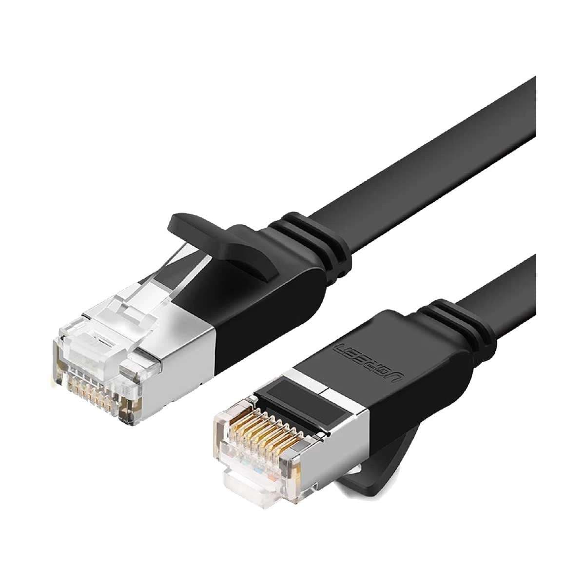 كيبل شبكة UGREEN 50183 Cat 6 U/UTP Pure Copper Ethernet Flat Cable 0.5m 1
