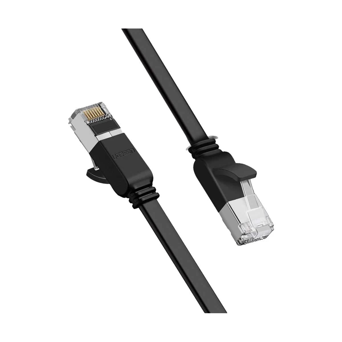 كيبل شبكة UGREEN 50183 Cat 6 U/UTP Pure Copper Ethernet Flat Cable 0.5m 2