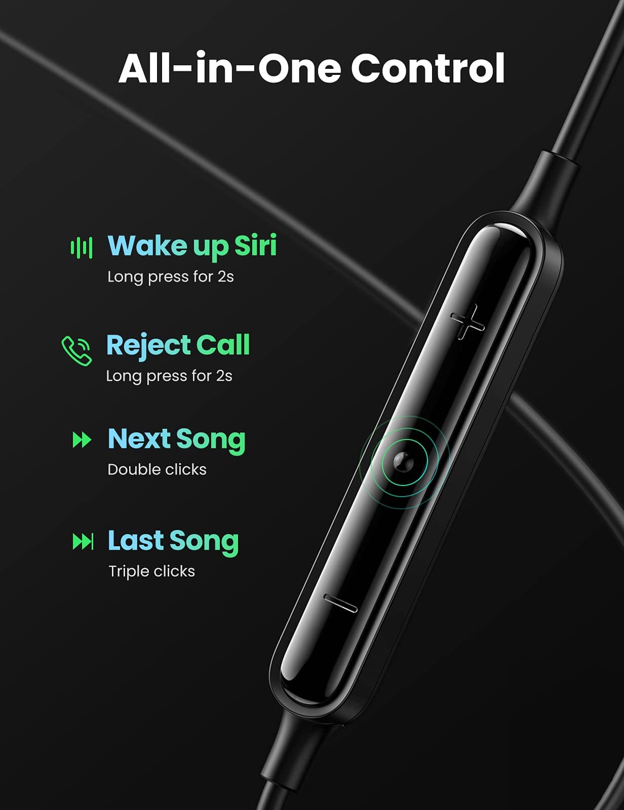 UGREEN 30631 In-Ear Earphones with Lightning Connector 4