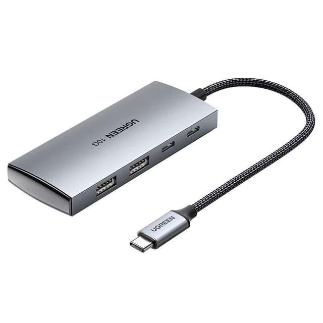 UGREEN 30758 USB-C to 2× USB 3.1+2×USB-C Adapter 10G