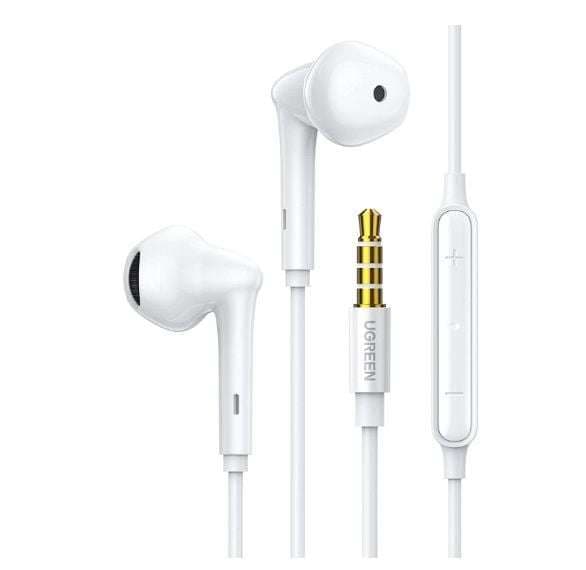 UGREEN 60692 Wired Earphones with 3.5mm Plug White 1