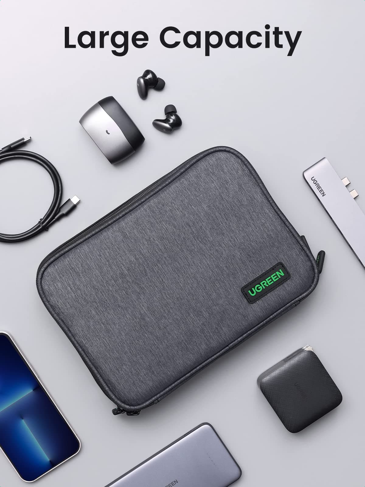 UGREEN 50147 Portable Electronic Organizer Case 3
