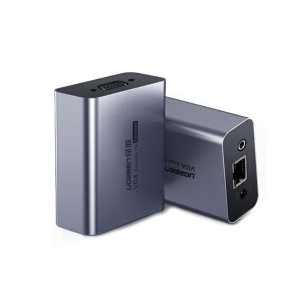 UGREEN 60533 VGA Extender with 3.5mm Audio 100m 1