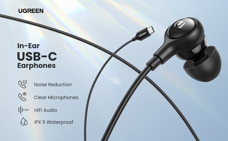 UGREEN 30638 In-Ear Earphones with Type-C Connector 10