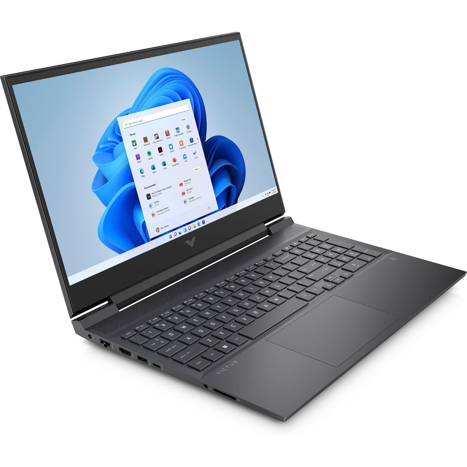 HP Victus 16-d1000ne Ci5-12500H 16GB 1TB SSD 4GB RTX-3050 16.1" FHD Win11 5