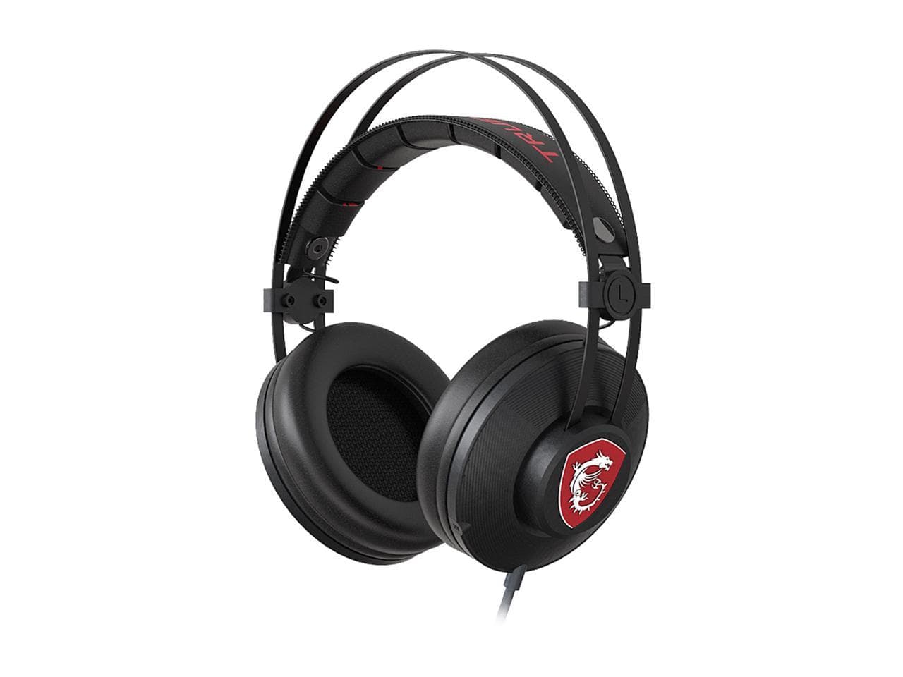 MSI LOOTBOX 2021 MSI SHP-201 Stereo 2.1 Gaming Headset, Drawstring Bag 2