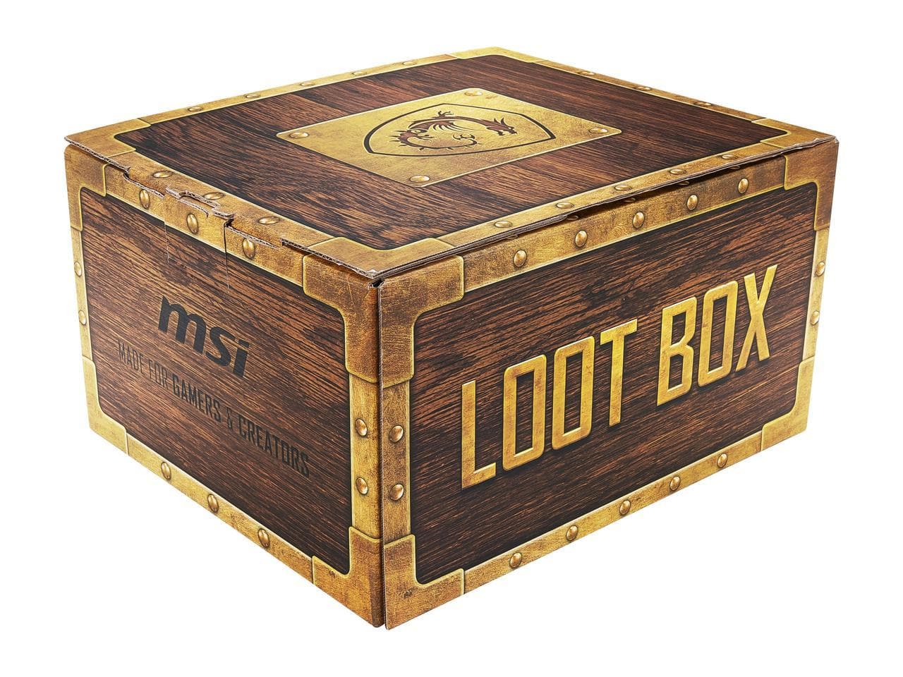 MSI LOOTBOX 2021 MSI SHP-201 Stereo 2.1 Gaming Headset, Drawstring Bag 4