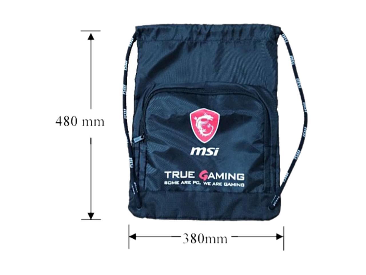 MSI LOOTBOX 2021 MSI SHP-201 Stereo 2.1 Gaming Headset, Drawstring Bag 6