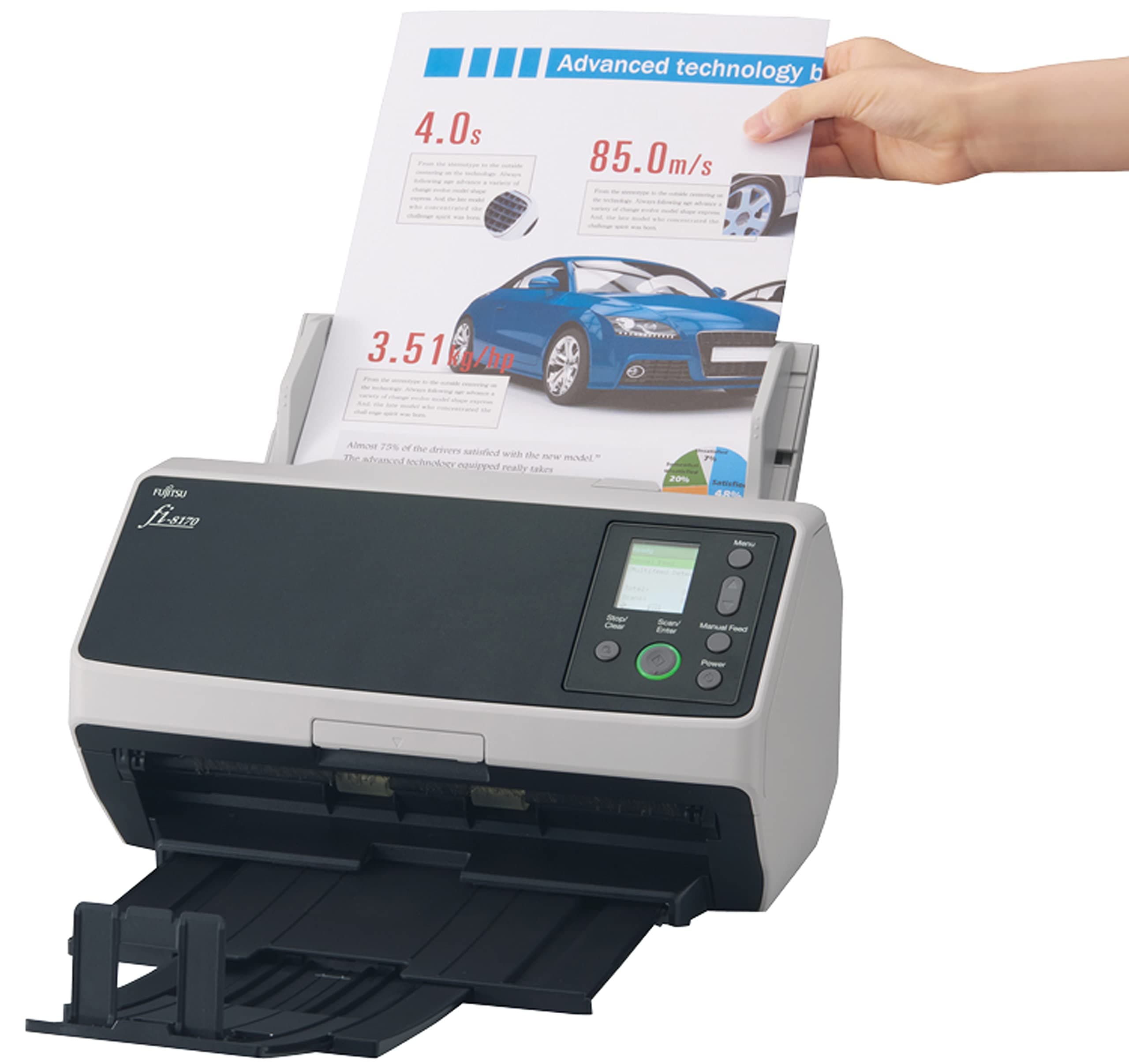 Ricoh fi-8170 Professional High Speed Color Duplex Scanner 6