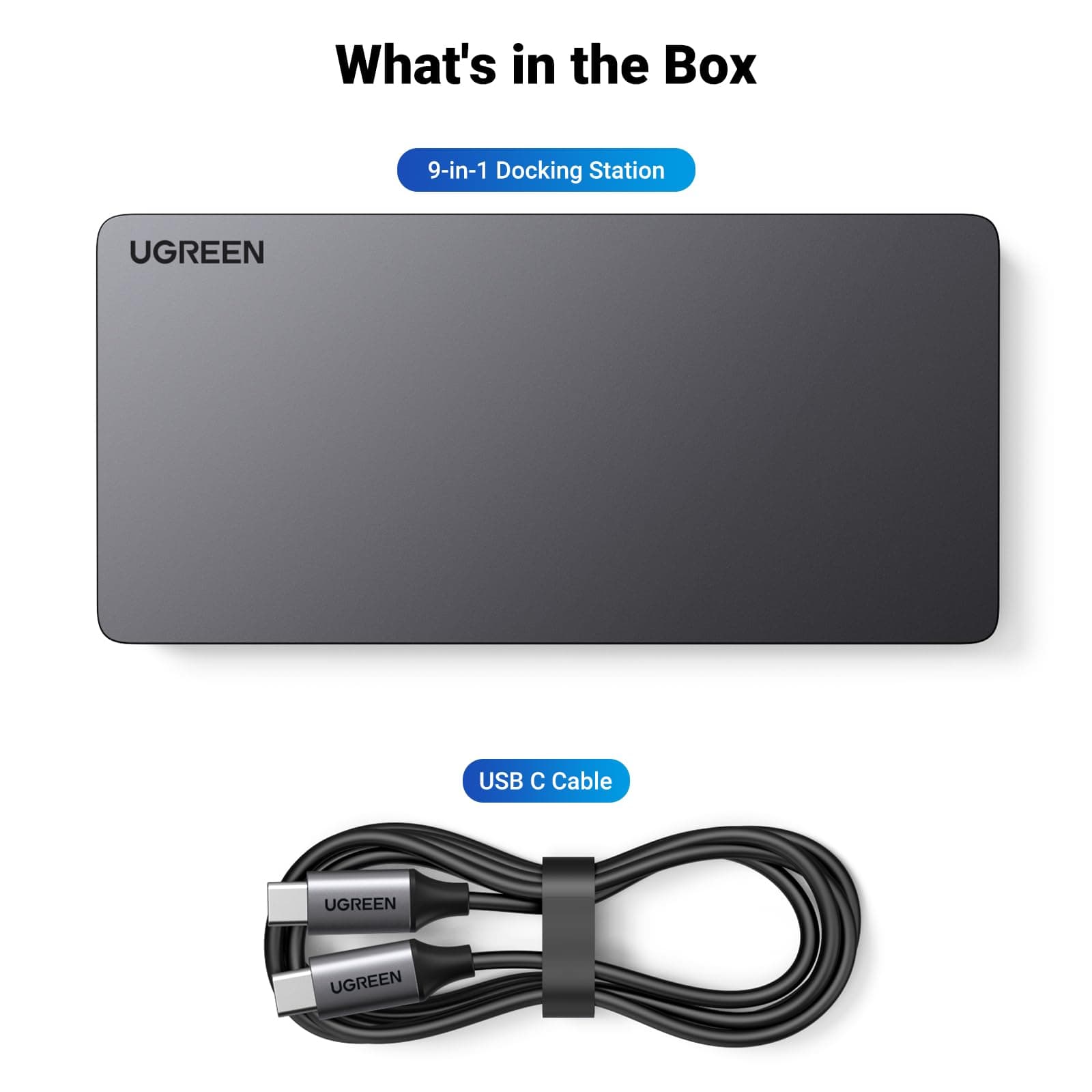 UGREEN 90912 Revodok Pro 209 9-in-1 4k HDMI Universal Docking Station 4