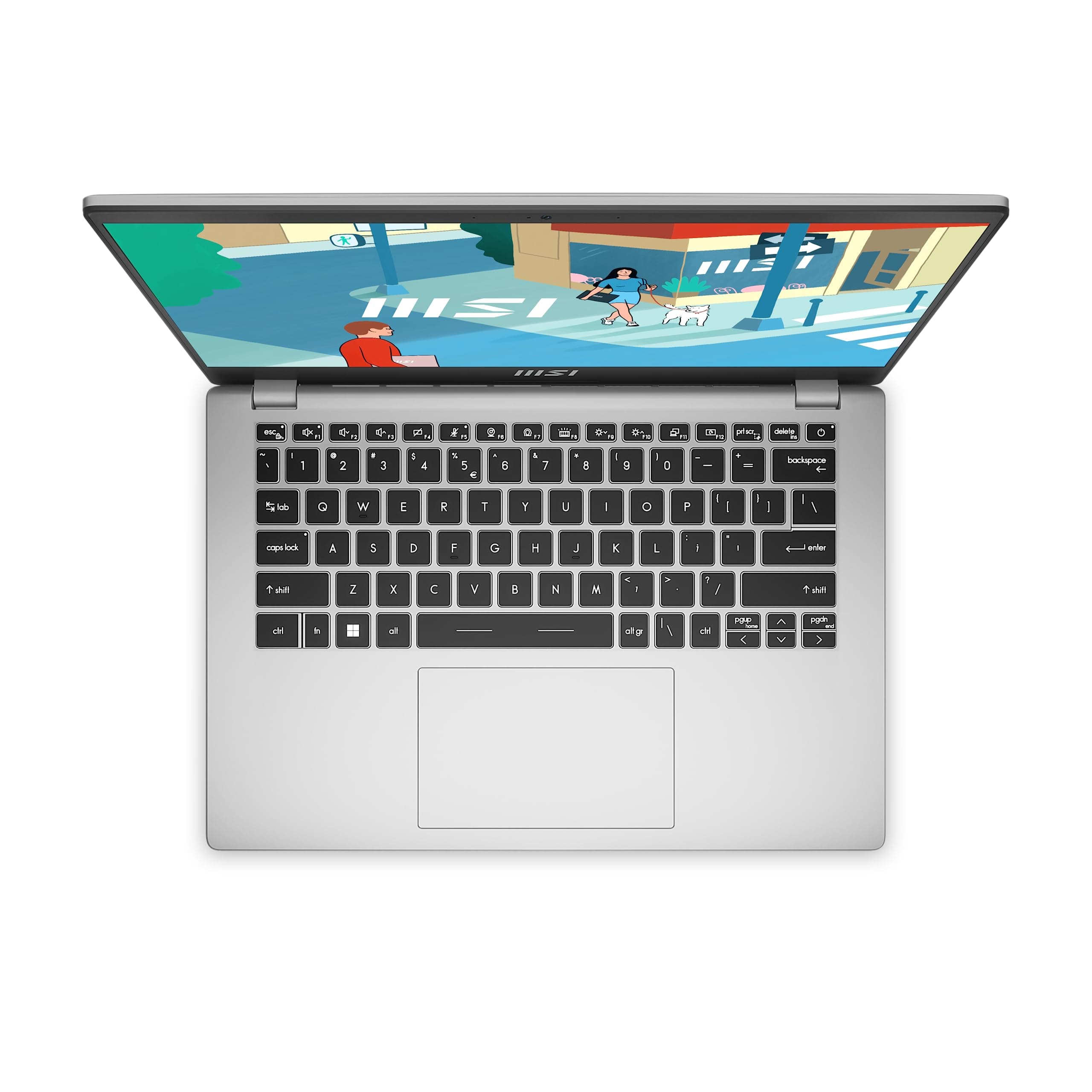 MSI Modren 14 C13M Ci7-1355U 16GB 512GB SSD 14" FHD IPS MS Windows 11 Pro 2