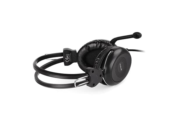سماعات راس A4tech HU-30 USB Black ComfortFit Stereo Headset 6