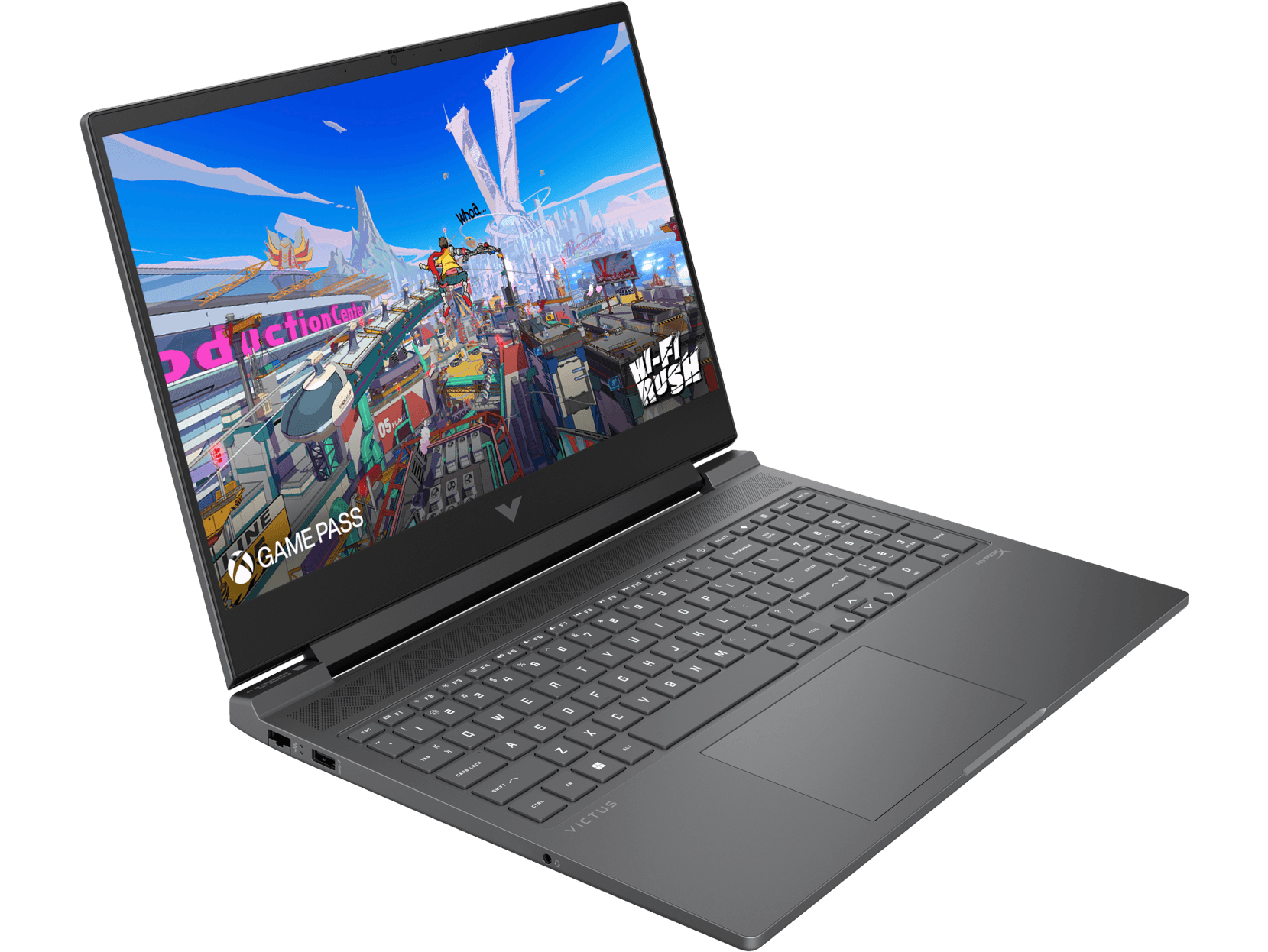 Victus by HP Gaming Laptop 16t-r100 Ci7-14700HX 16GB DDR5-5600 MHz RAM 512 GB PCIe NVMe TLC M.2 SSD NVIDIA GeForce RTX 4060 Laptop GPU 8GB 16.1" Diagonal FHD (1920 x 1080) 144 Hz IPS Win11 5