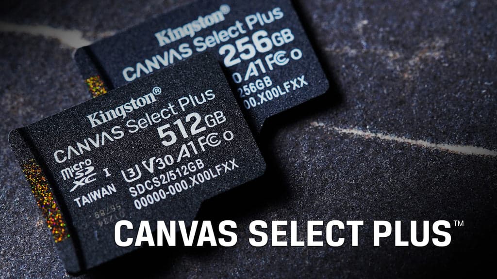 Kingston 64GB Canvas Select Plus C10 UHS-I microSD With Adapter-100MB/s 4