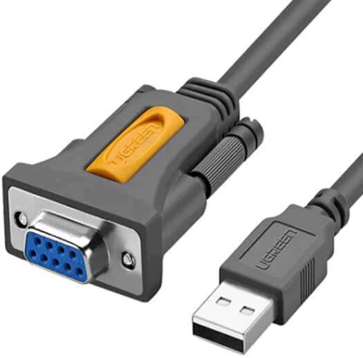 UGREEN 20201 USB to DB9 RS-232 Adapter Cable 1.5m 1