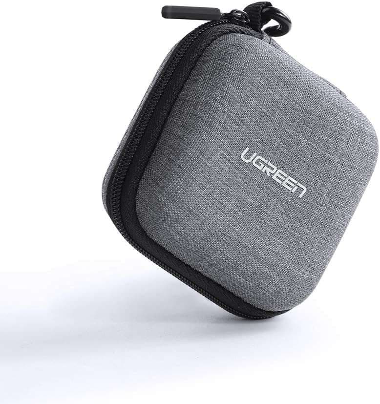 UGREEN 70577 Earphone Carrying Case Bag (Fabric) (Gray) 1