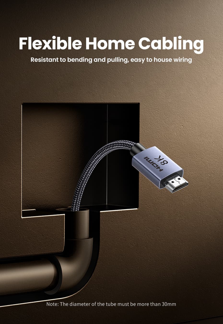 UGREEN 25910 HDMI 8K Cable 2m 14