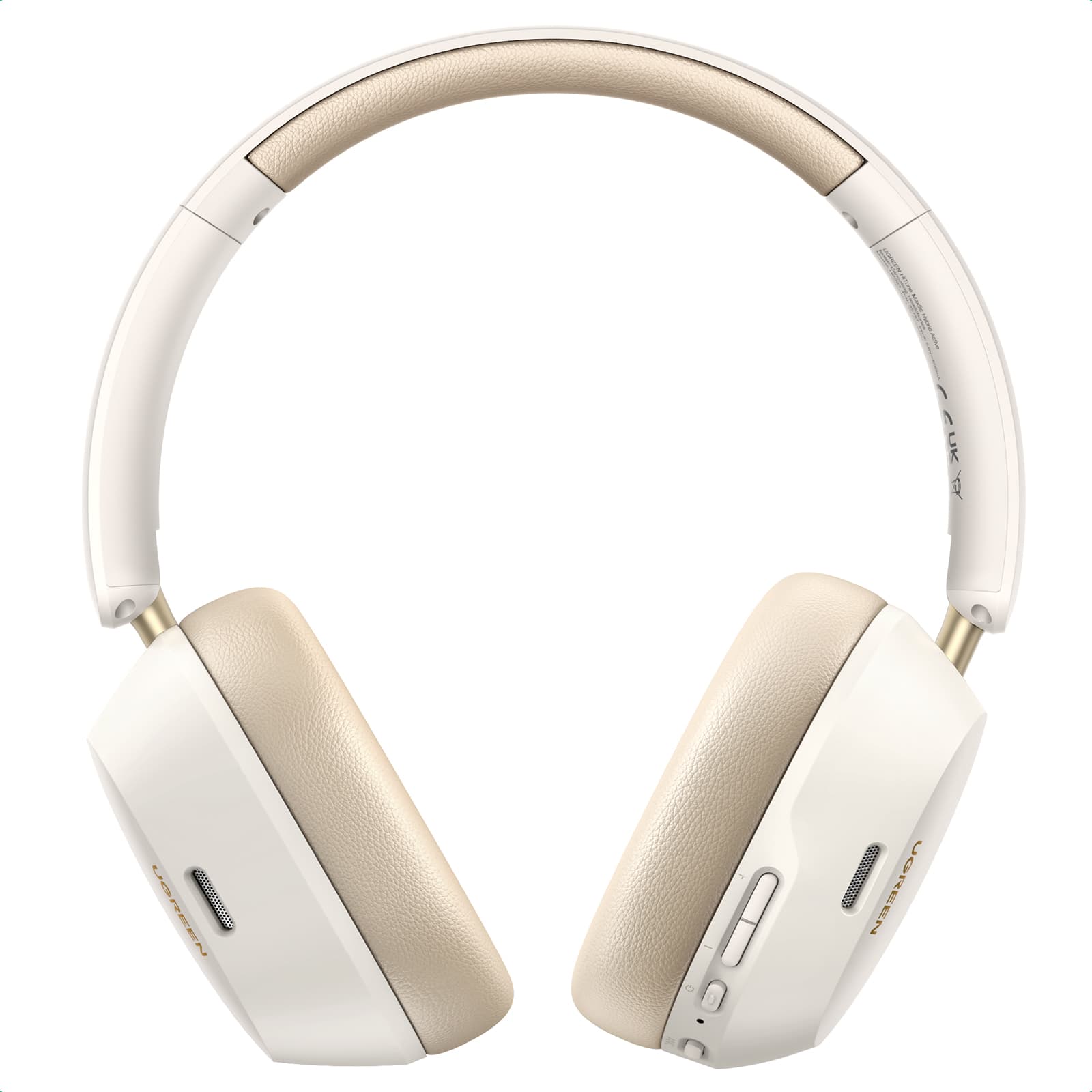 UGREEN 35758 HiTune Max5c Hybrid Active Noise-Cancelling Headphones White 9