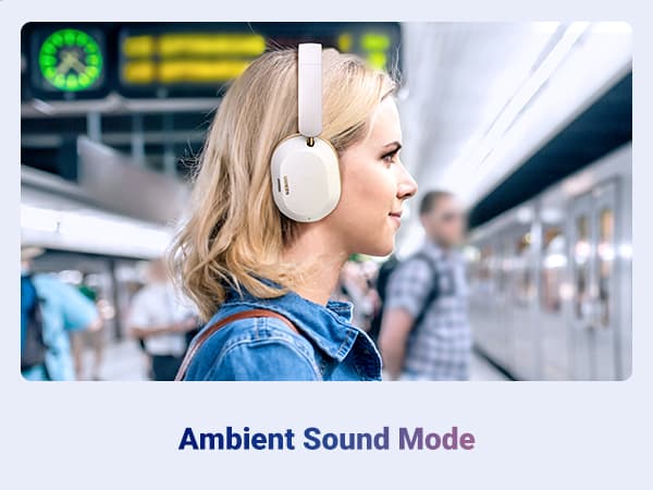 UGREEN 35758 HiTune Max5c Hybrid Active Noise-Cancelling Headphones White 18
