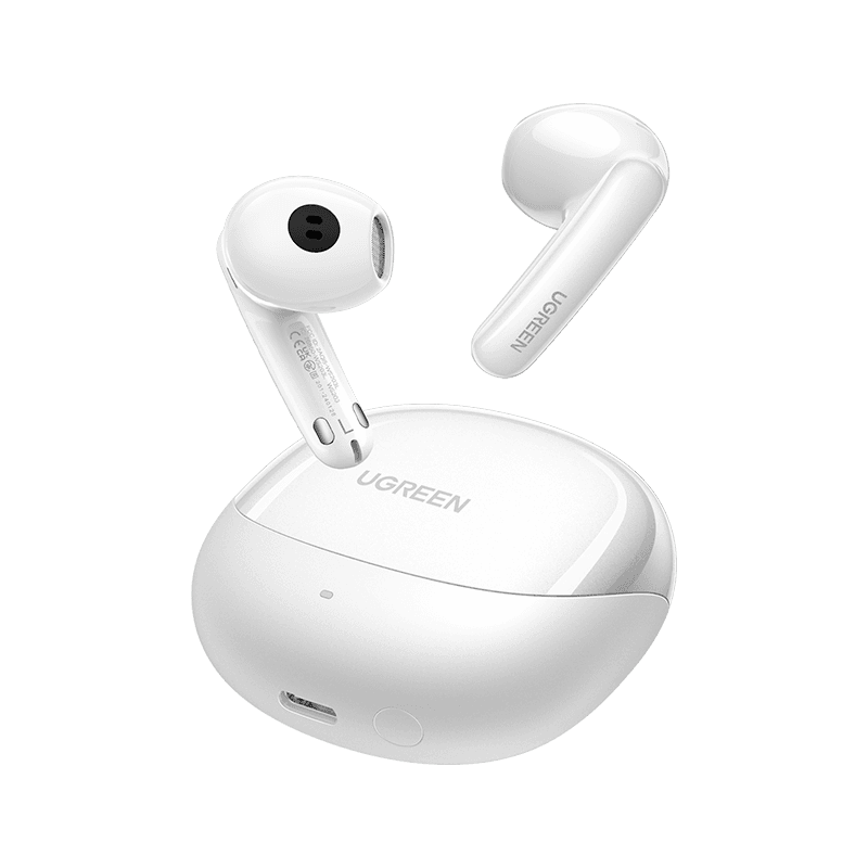 UGREEN 35873 HiTune H6 Pro Hybrid Active Noise-Cancelling Earbuds White 1