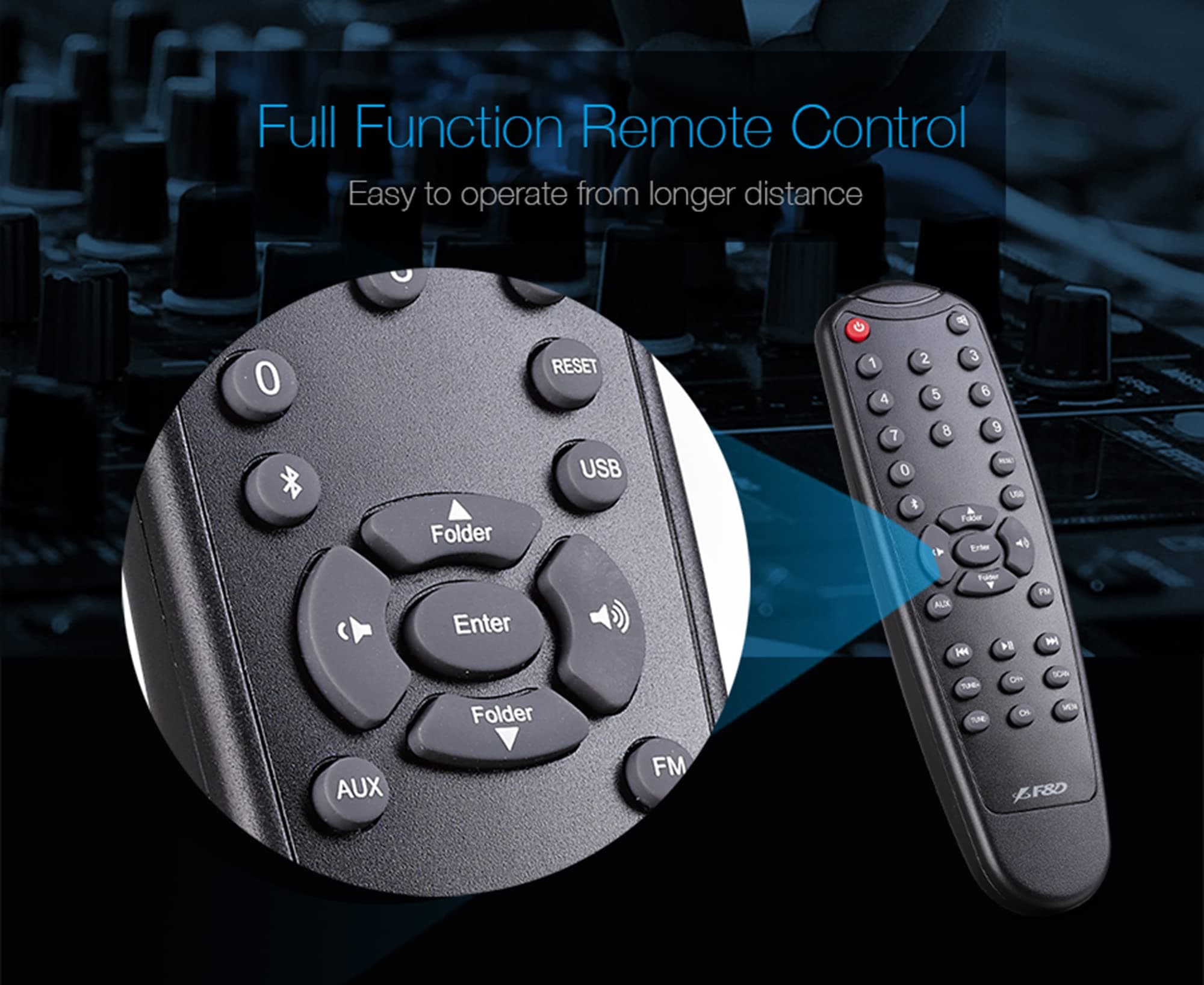 Fenda A180X 2.1 Multimedia Bluetooth Speaker 4