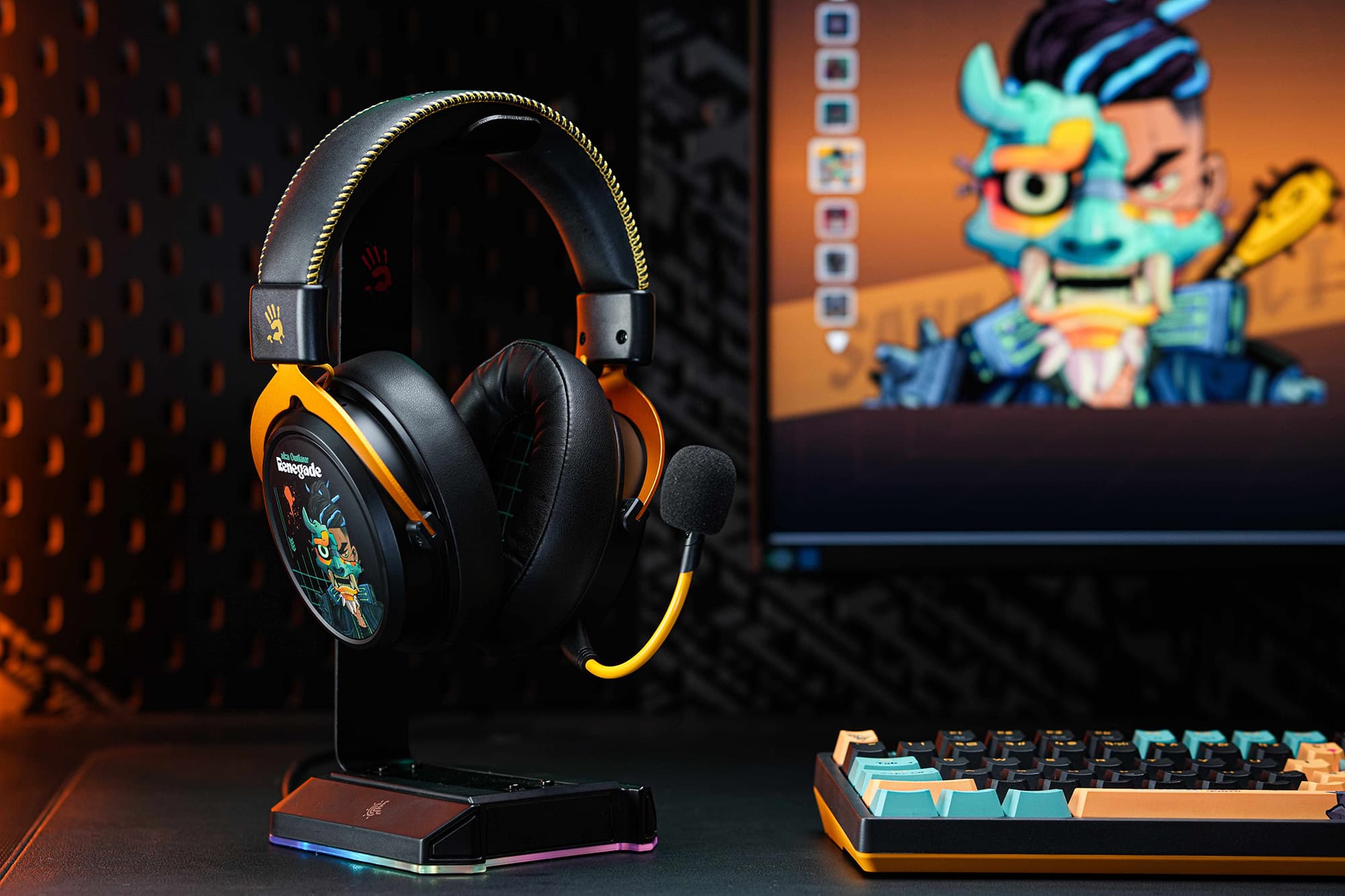 A4Tech Bloody MR595 Renegade All-in-One Gaming Headset 5