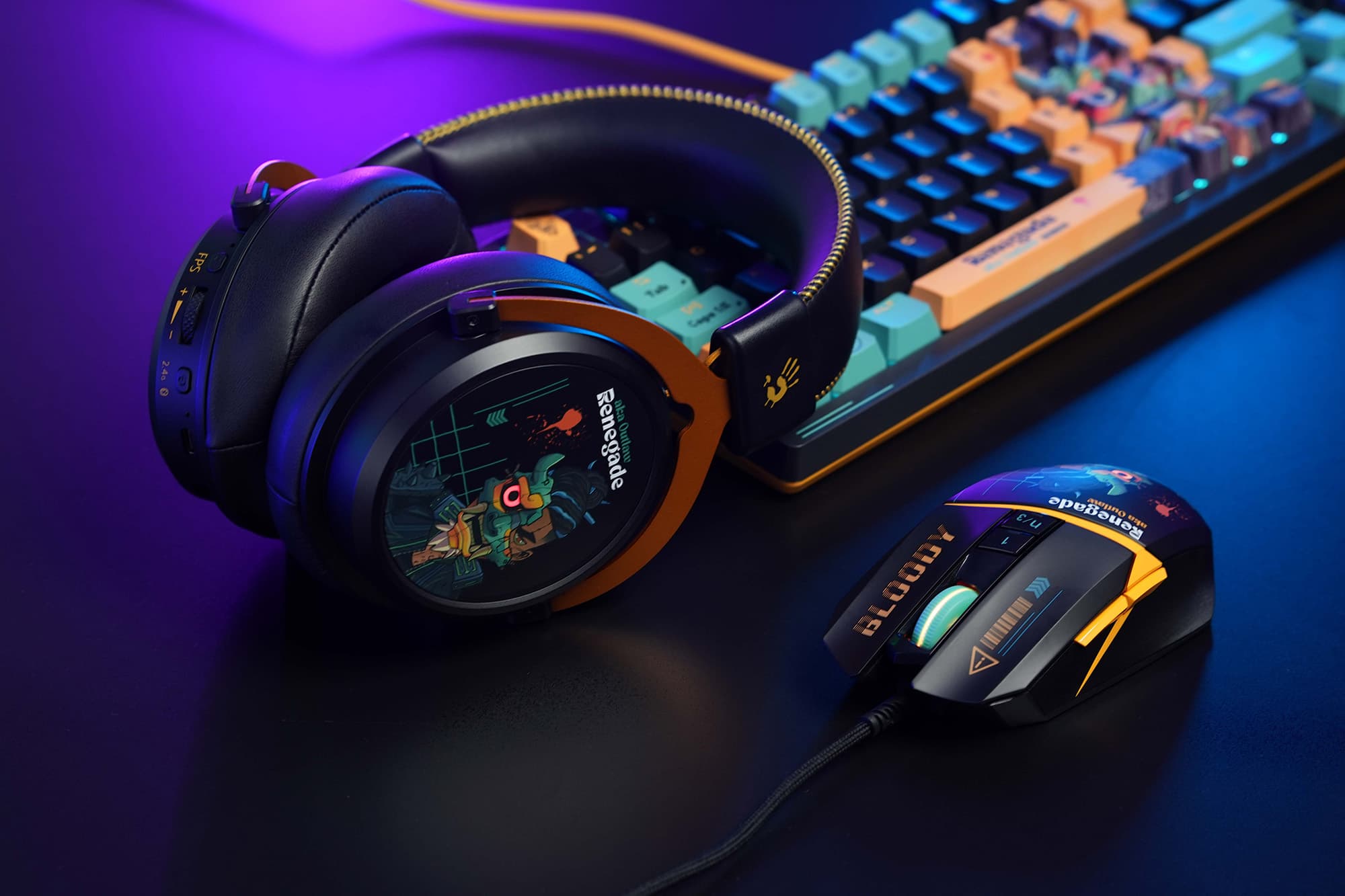 A4Tech Bloody MR595 Renegade All-in-One Gaming Headset 6