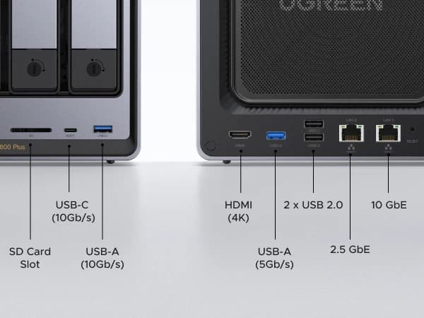 UGREEN 25372B Network Attached Storage DXP4800 Diskless EU 3