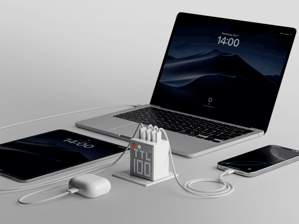 SHARGE S1E Pixel 100w GaN Charger White 6