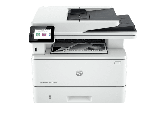 HP LaserJet Pro MFP 4103dw Printer