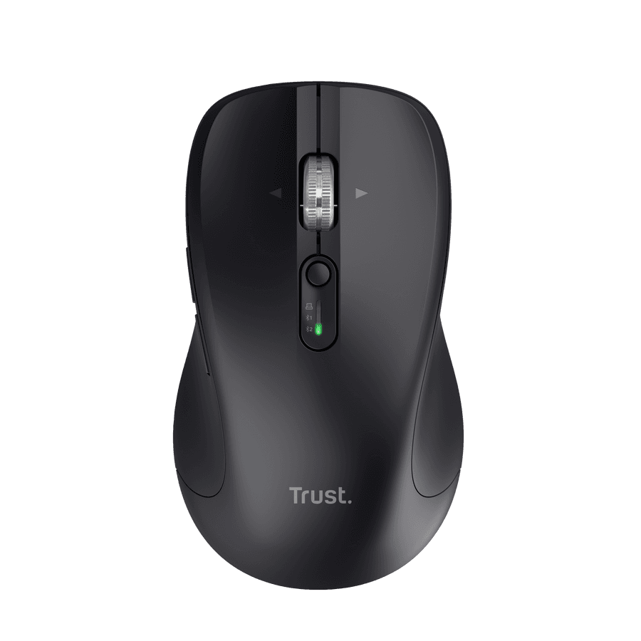 Trust Ferro Hyperwheel Wireless Mouse Black 25673 1