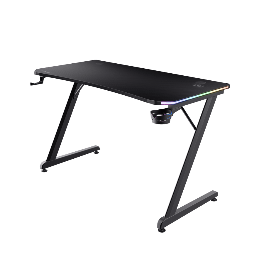 Trust GXT709 Luminus RGB Desk Black 25184 1