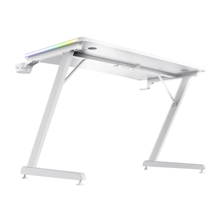 Trust GXT709W Luminus RGB Desk White 25328 13