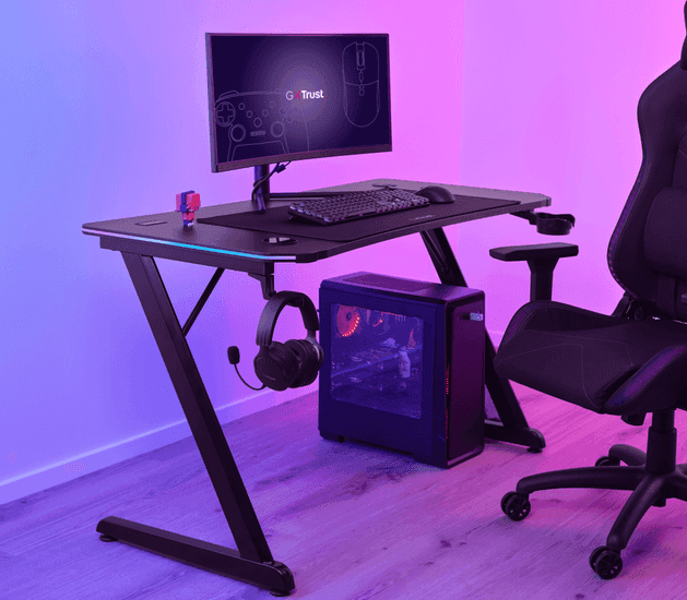 Trust GXT710 Luminus Pro RGB Desk 25419 4