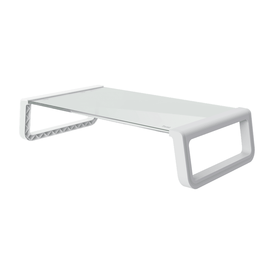 Trust Monta Glass Monitor Stand White 25351 6