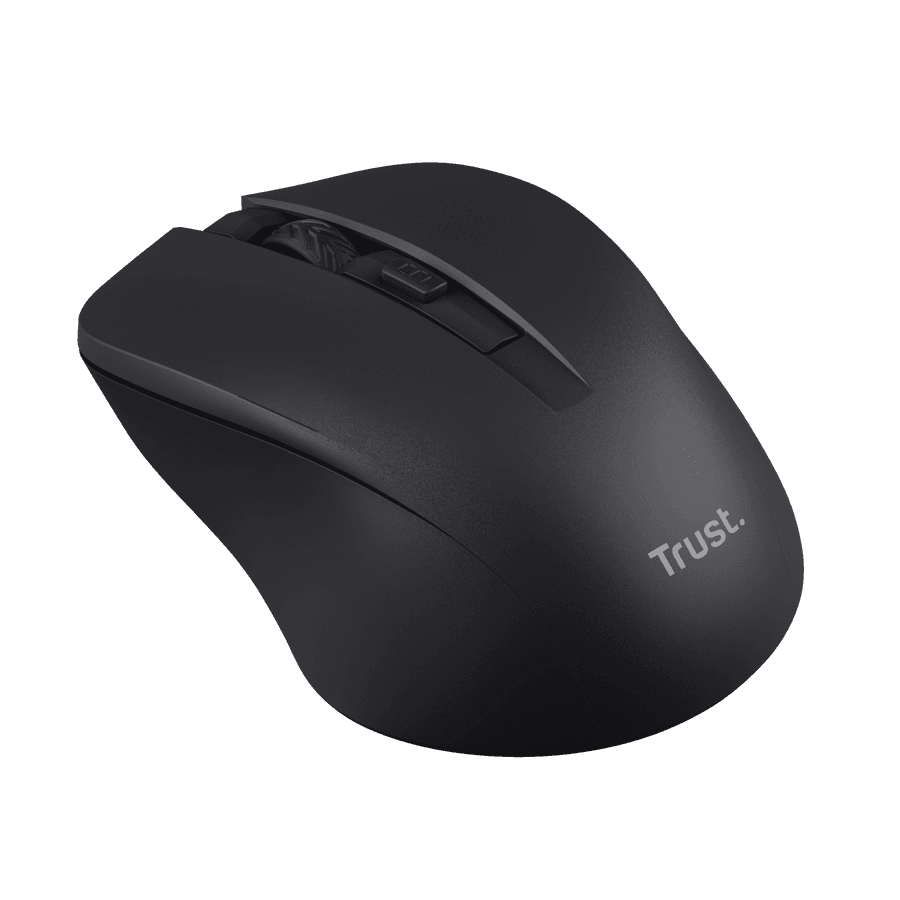 Trust Mydo Silent Wireless Mouse Eco Black 25084 1