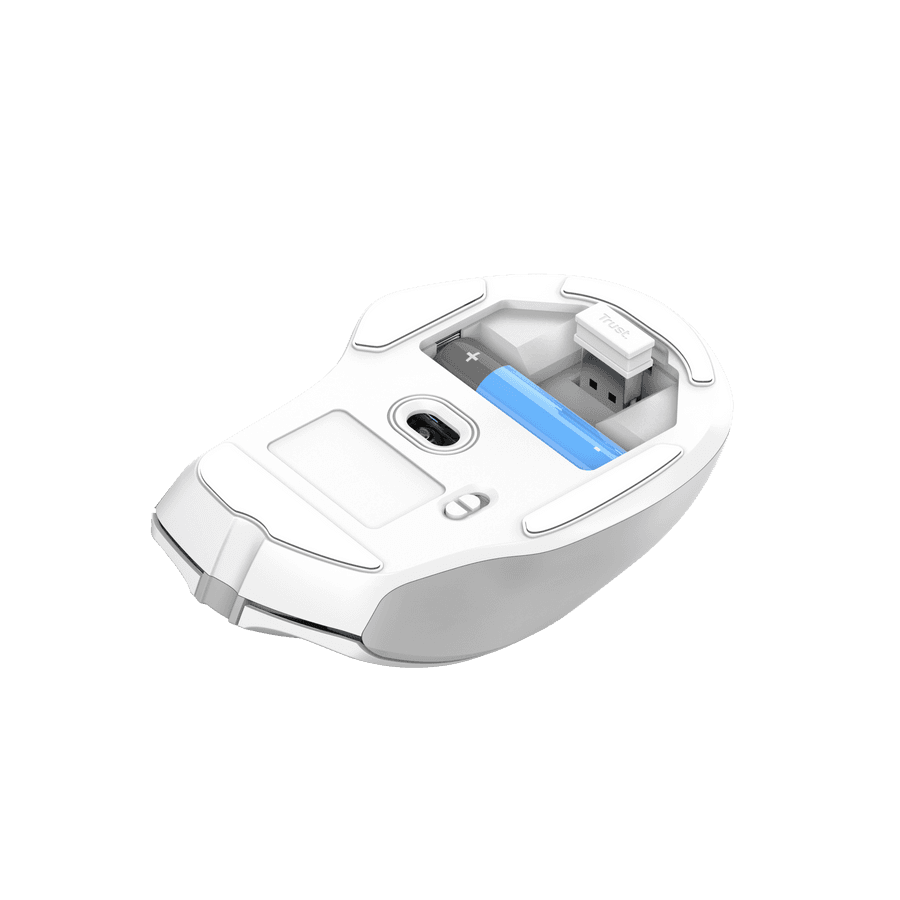 Trust Nito Silent Wireless Mouse White 25550 5