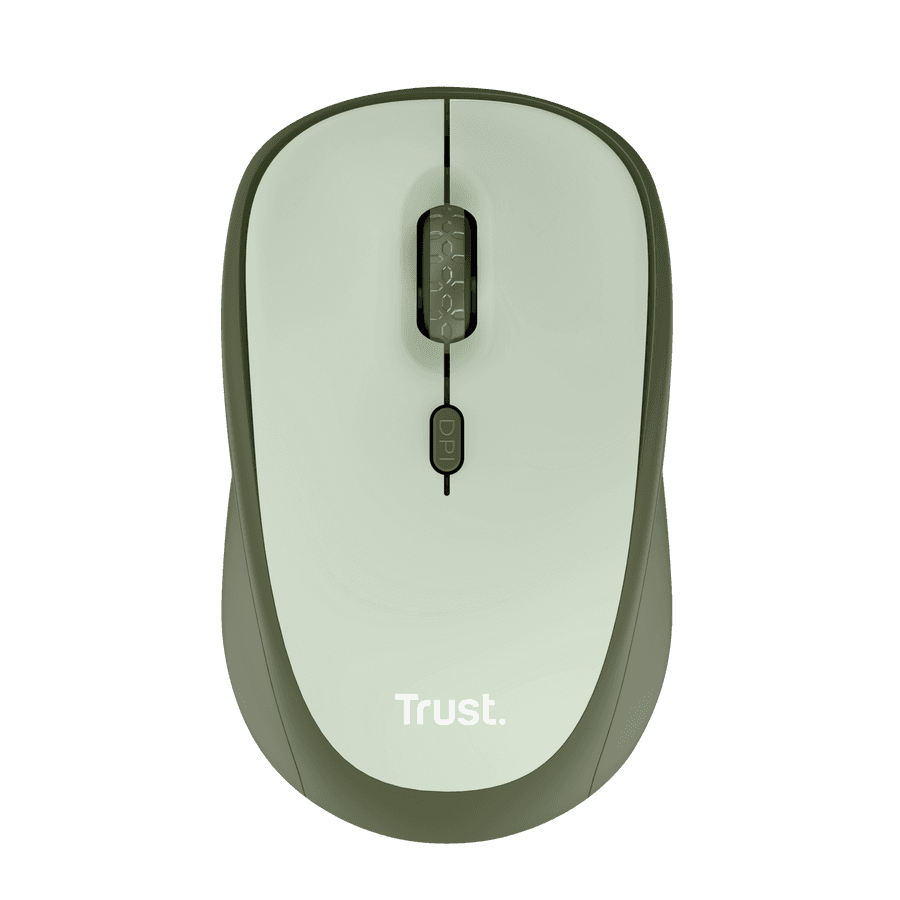 Trust Yvi+ Wireless Mouse Eco Green 24552 1