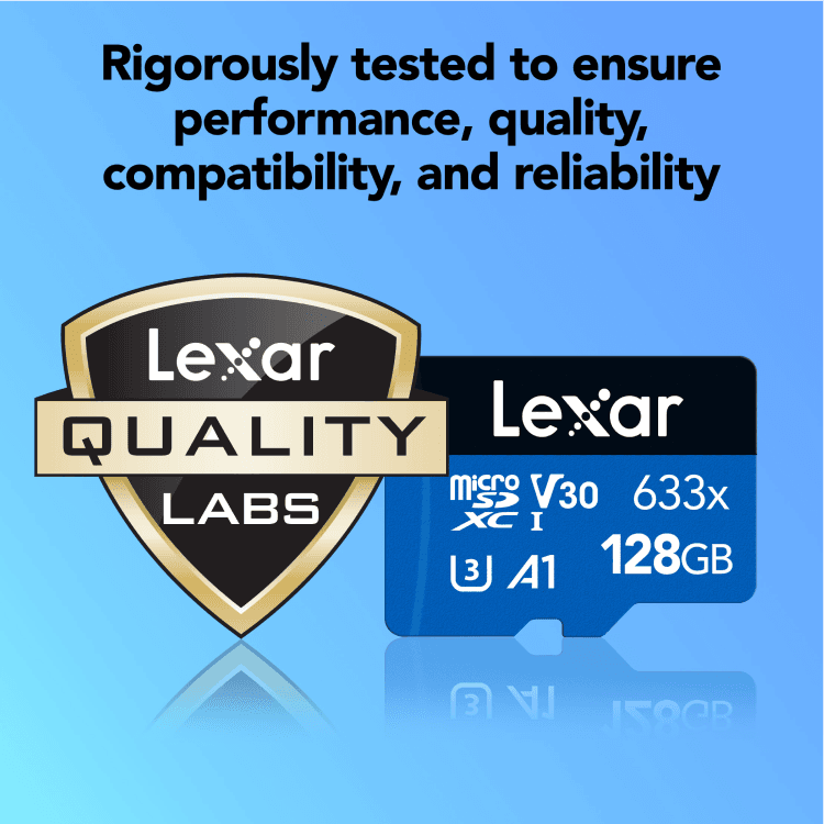 Lexar microSDXC 633x Memory Card 128GB | LSDMI128BB633A 2