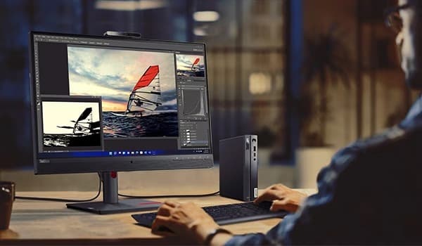 Lenovo ThinkCentre neo 50q Gen 5 Tiny PC Intel Core i5-13420H 8GB RAM 512GB SSD MS Windows 11 9
