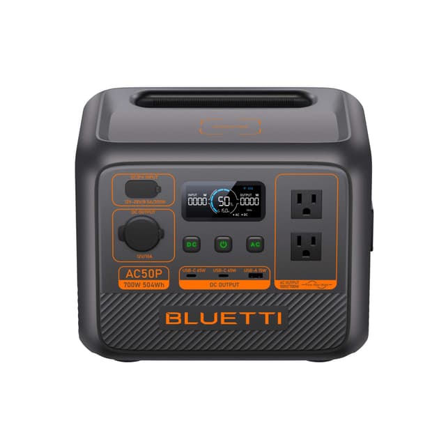 BLUETTI AC50P | 700W 504Wh Portable Power Station
